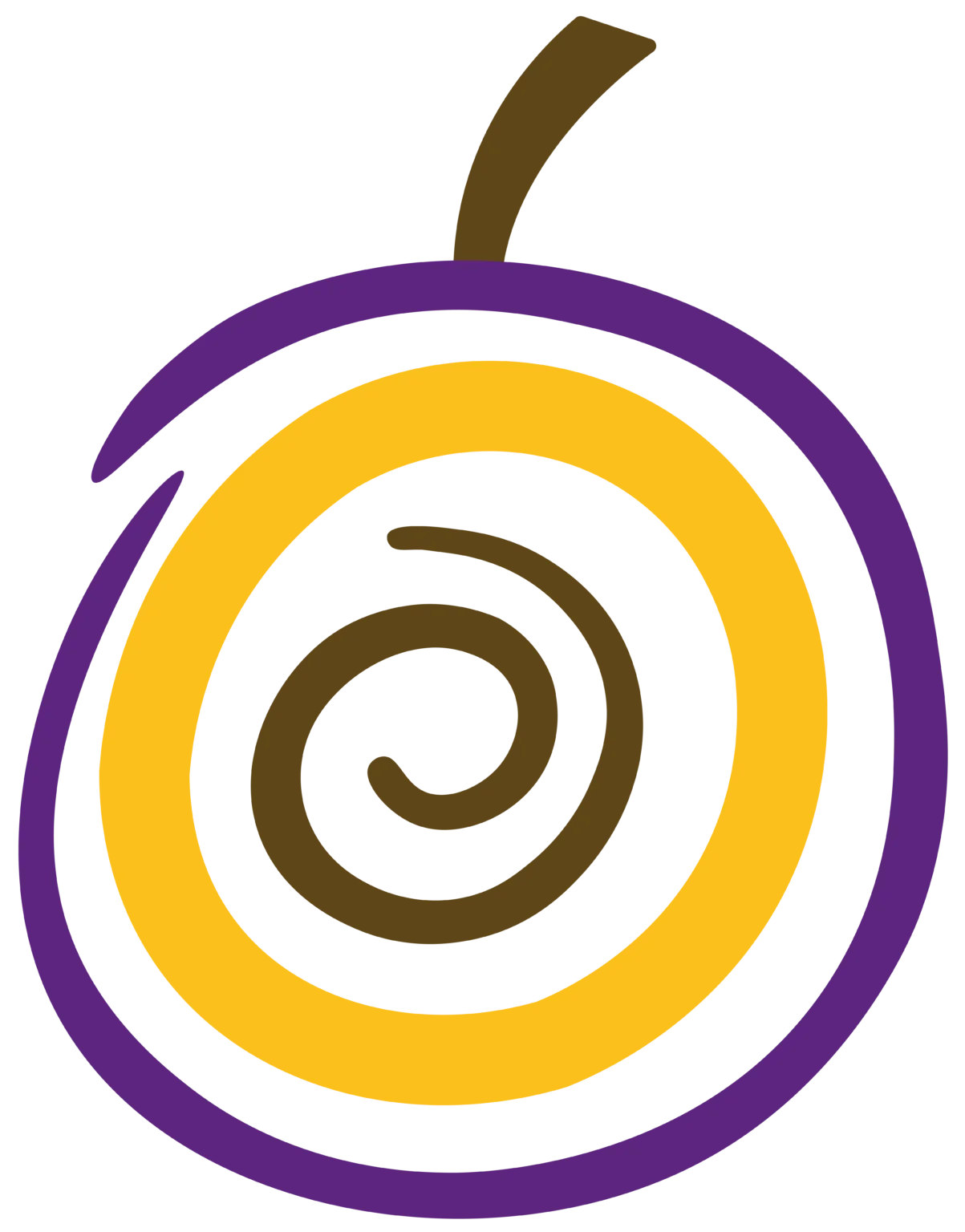 Logo RK Pecka barevné na výšku bez textu